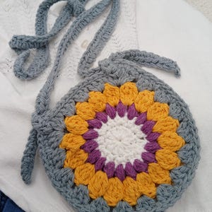 Sac à fleurs carré pour tout-petit, grand-mère, sac à main couleur personnalisé couleur tournesol pour fille, sac à bandoulière fait main, sac à main pour bébé, panier de Pâques