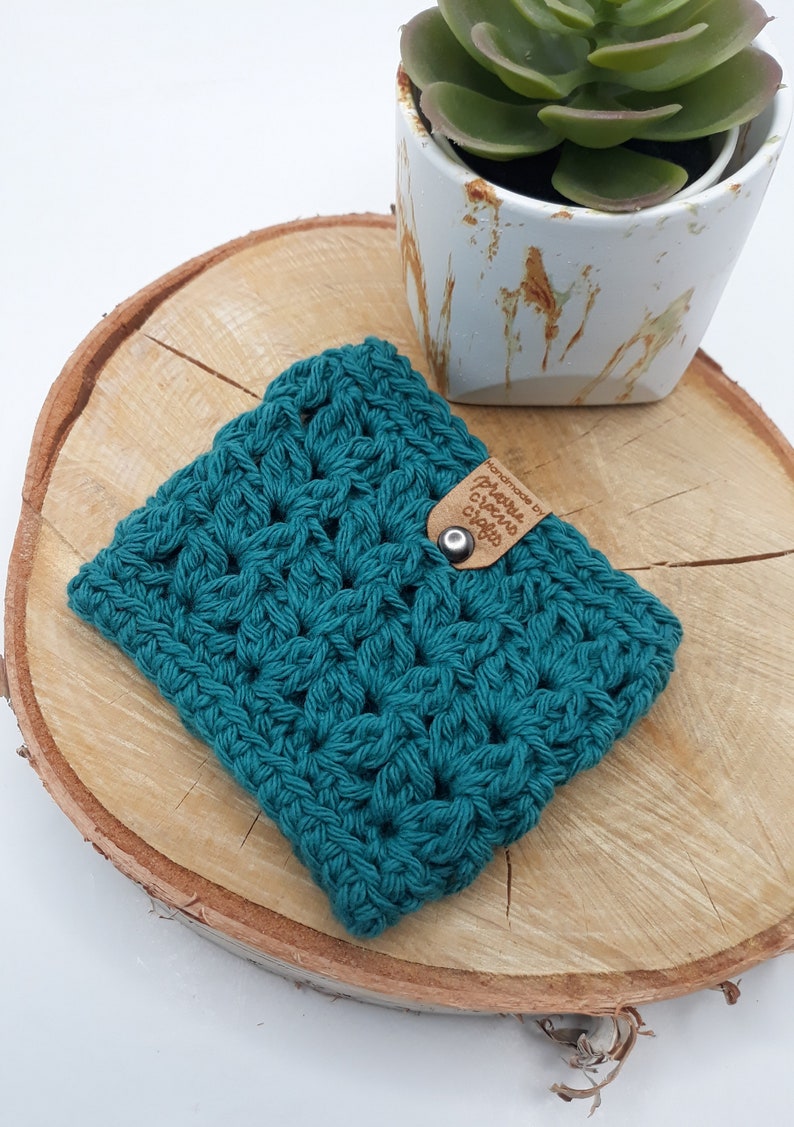 Reusable Hot Drink Cozy, Cold Brew Coffee Cup Sleeve, Crochet Tea Cup Cozy, Hot Mug Cozy, Hot Drink Sleeve, Coffee Gift, Mothers Day Gift Teal Blue