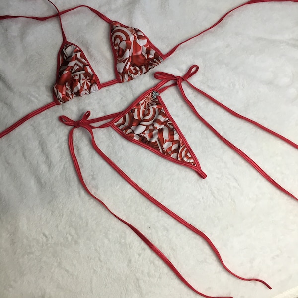 Candy Bikini Etsy