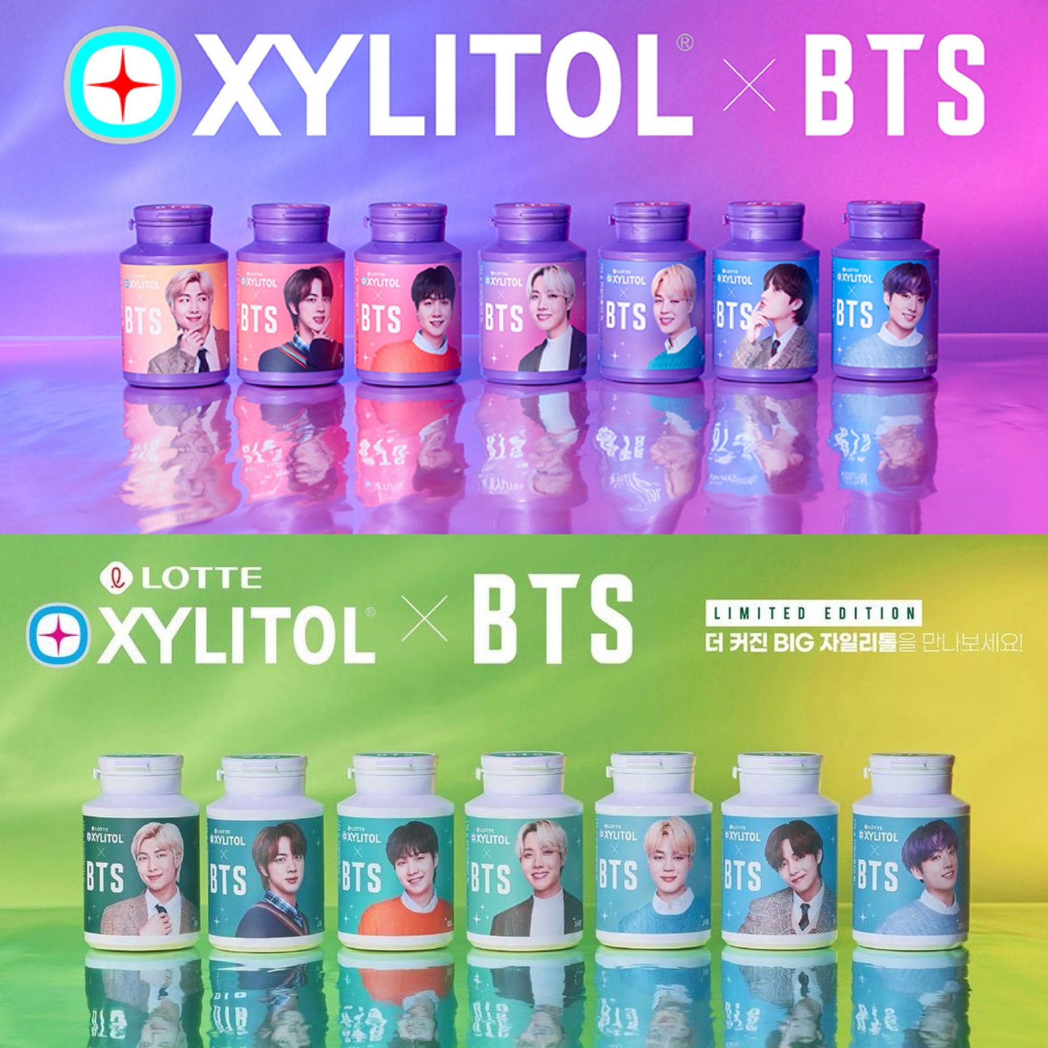 BTS X Xylitol Purple Mix or Original Limited Edition Etsy UK