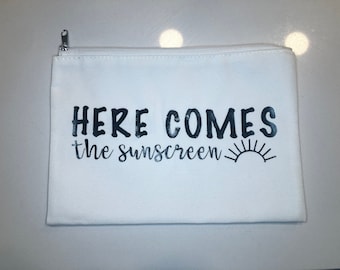 Sonnenschutz Kosmetiktasche