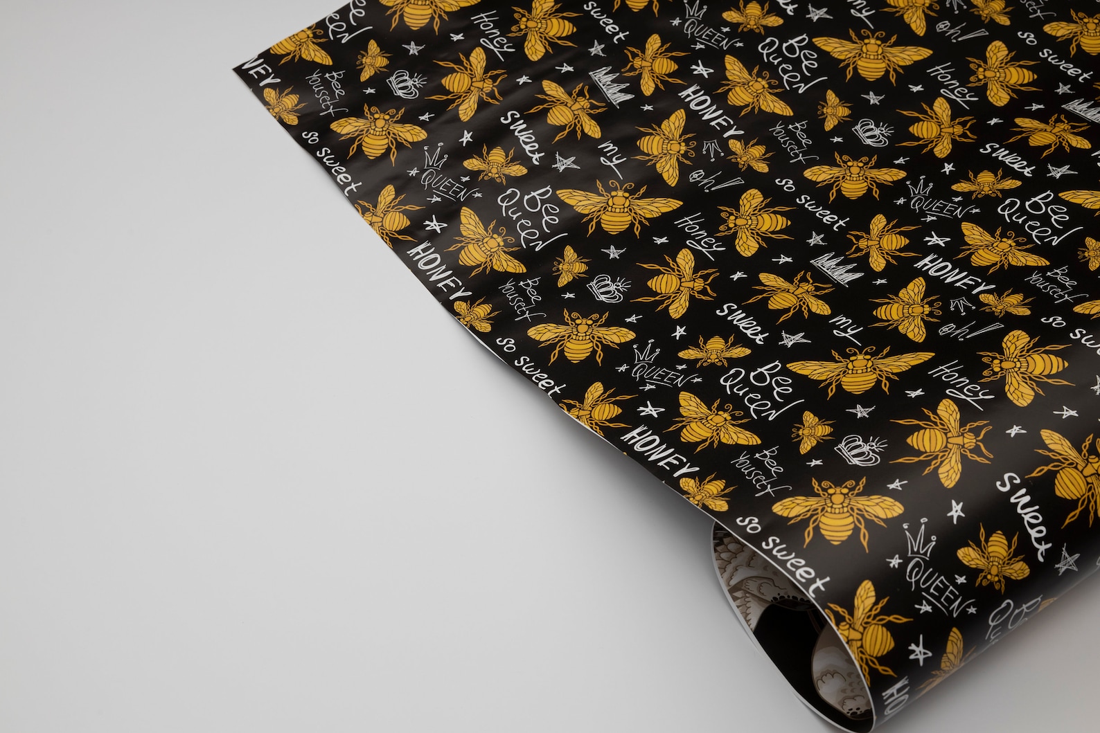 Bumble bee wrapping paper bee gift wrap gift wrapping all Etsy