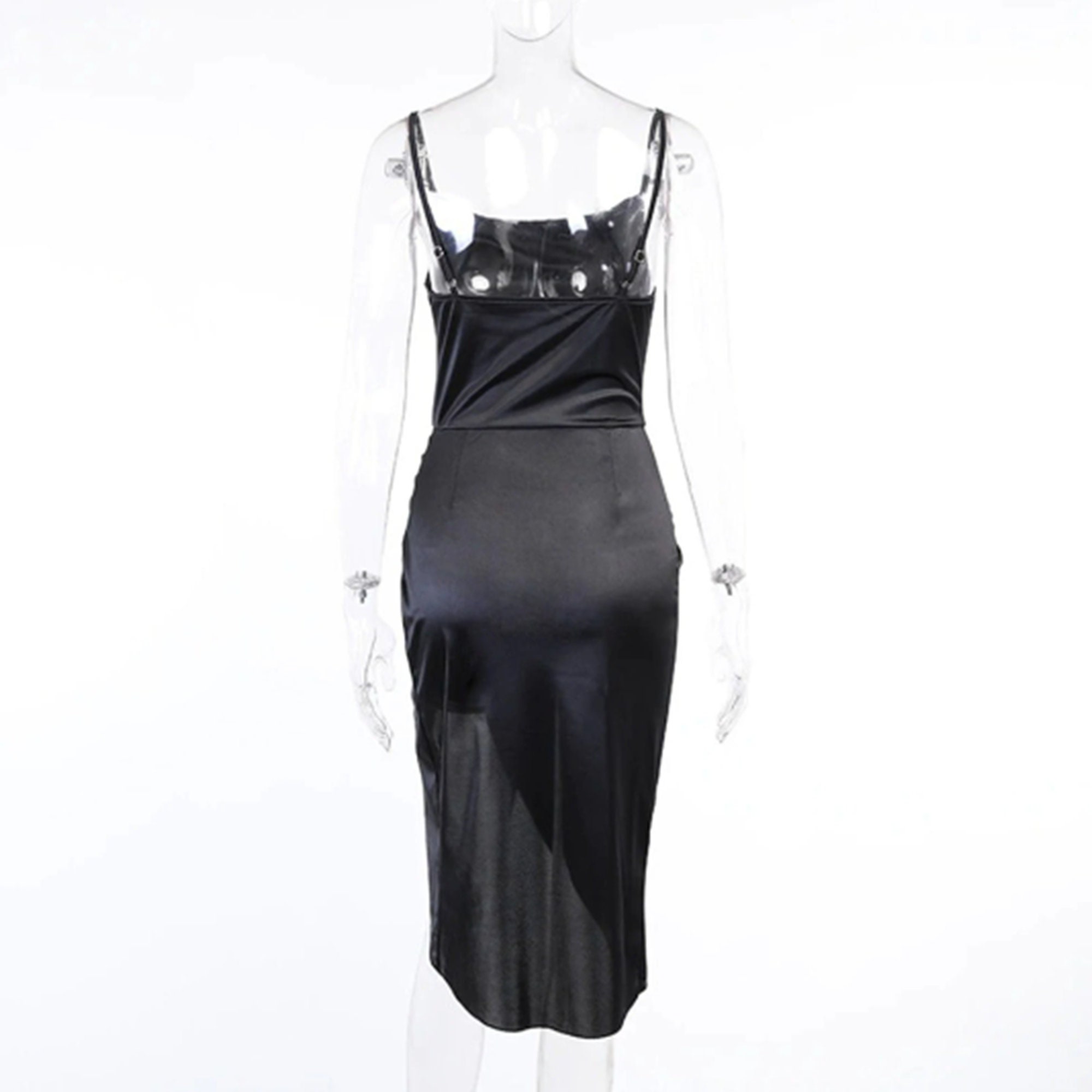 Elegant Spaghetti Straps Style Women's 