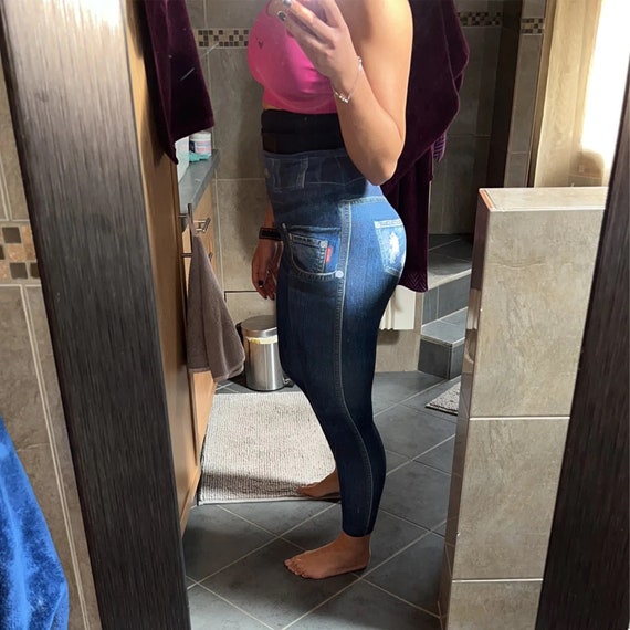 Jean Style Yoga Pants