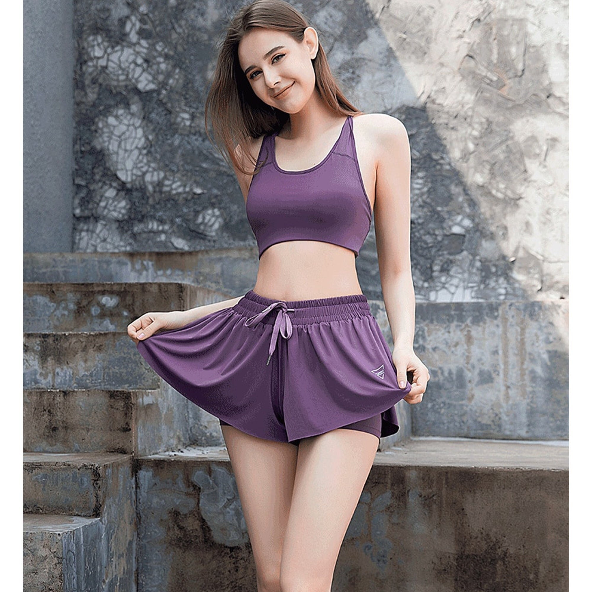 flowy womens shorts