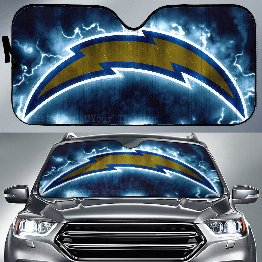 Los Angeles Chargers Car Window Shades Los Angeles Chargers Etsy