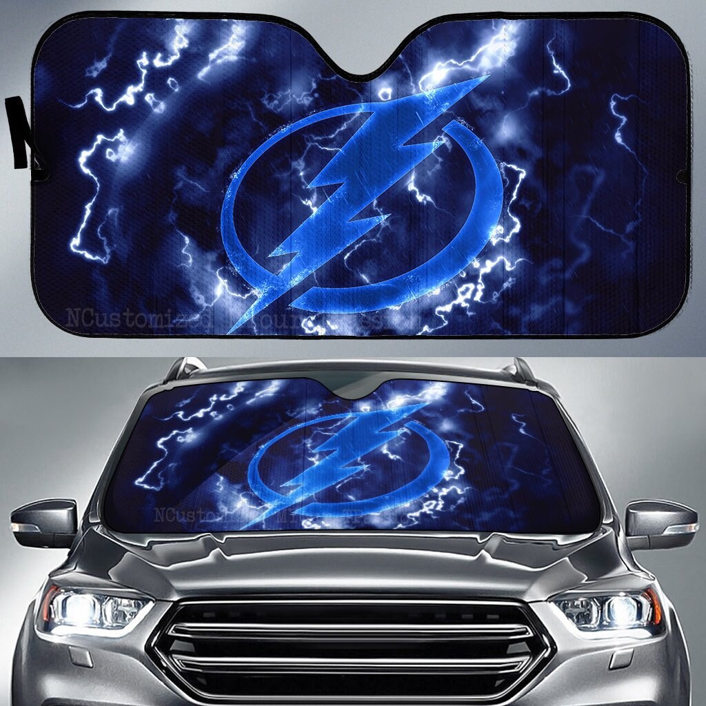 Tampa Bay Lightning Car Window Shades the Bolts Windshield Etsy