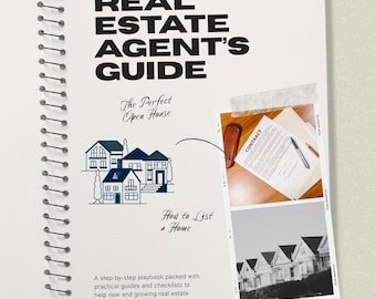 Real Estate Agent Training Guide | Realtor Checklists & How To's (PDF Download)