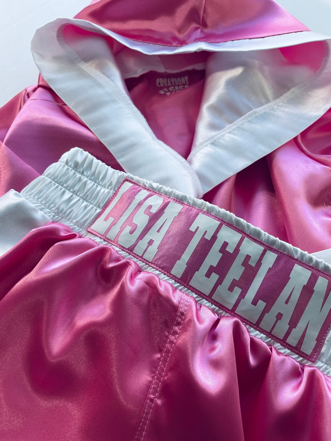 Personalized Adult Boxing Set Robe + Shorts, Trunks - Etsy