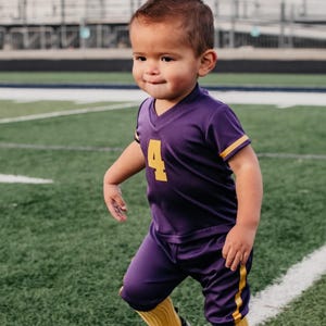 Football set for Kids (Set One Color) Shirt + Pants Personalized, Uniform, costume, children, Baby set