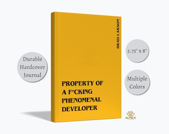 Divertente regalo per sviluppatori: quaderno per sviluppatori fenomenale, diario personalizzato per programmatori