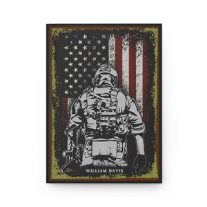 Diario del Ejército de EE. UU.: Cuaderno militar personalizado, regalo de despliegue personalizado, regalos para soldados del Ejército, la Marina, la Infantería de Marina y la Fuerza Aérea. imagen 5