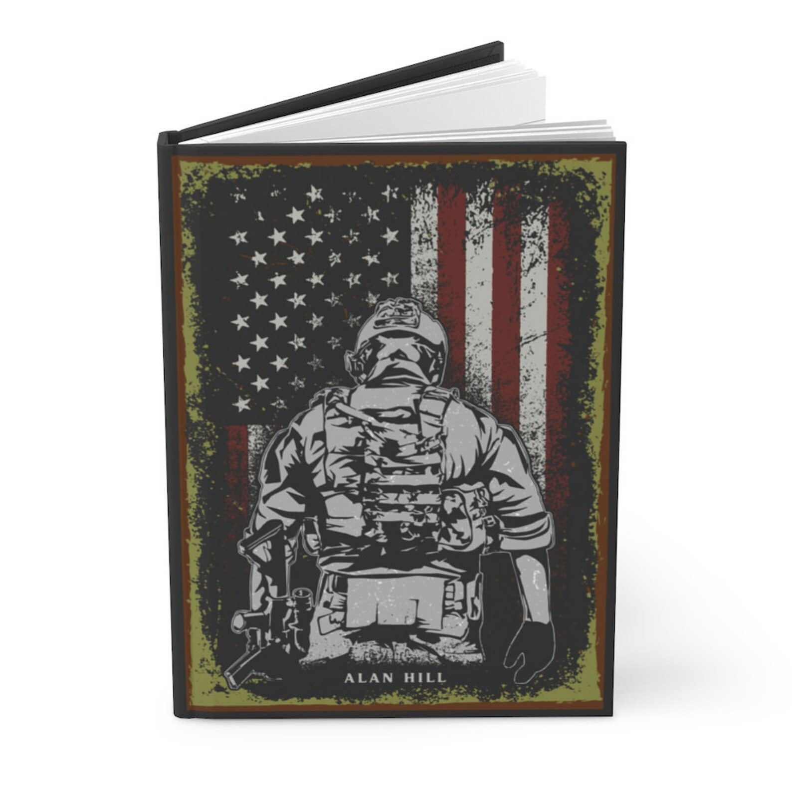 U.S. Army Journal Personalized Deployment Gift Custom Etsy