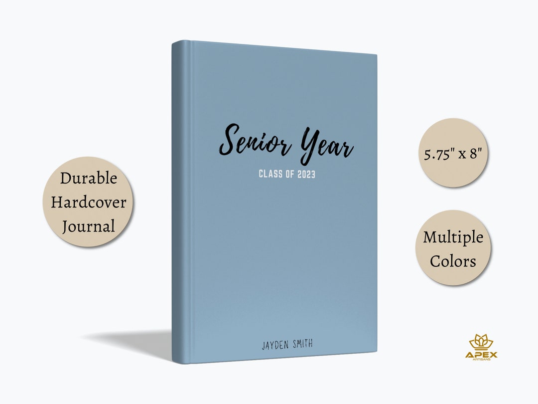 Senior Memory Book, Personalized Senior Year Gift, College High School