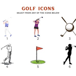 Personalized Golf Journal – Custom Golfer Gift, Golf Scorebook for Men, Golf Log Book for Players, Golf Lover Notebook image 2