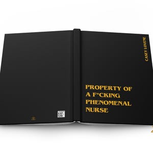 Regalo divertido para enfermeras: cuaderno de enfermeras fenomenal, diario personalizado para estudiantes de enfermería. imagen 9