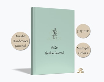Garten-Planer-Tagebuch, Garten-Tagebuch, Geschenk für Gärtnerinnen & Gärtner, Tagebuch für die Pflanzenpflege, Samen-Tracker, Botanisches Tagebuch
