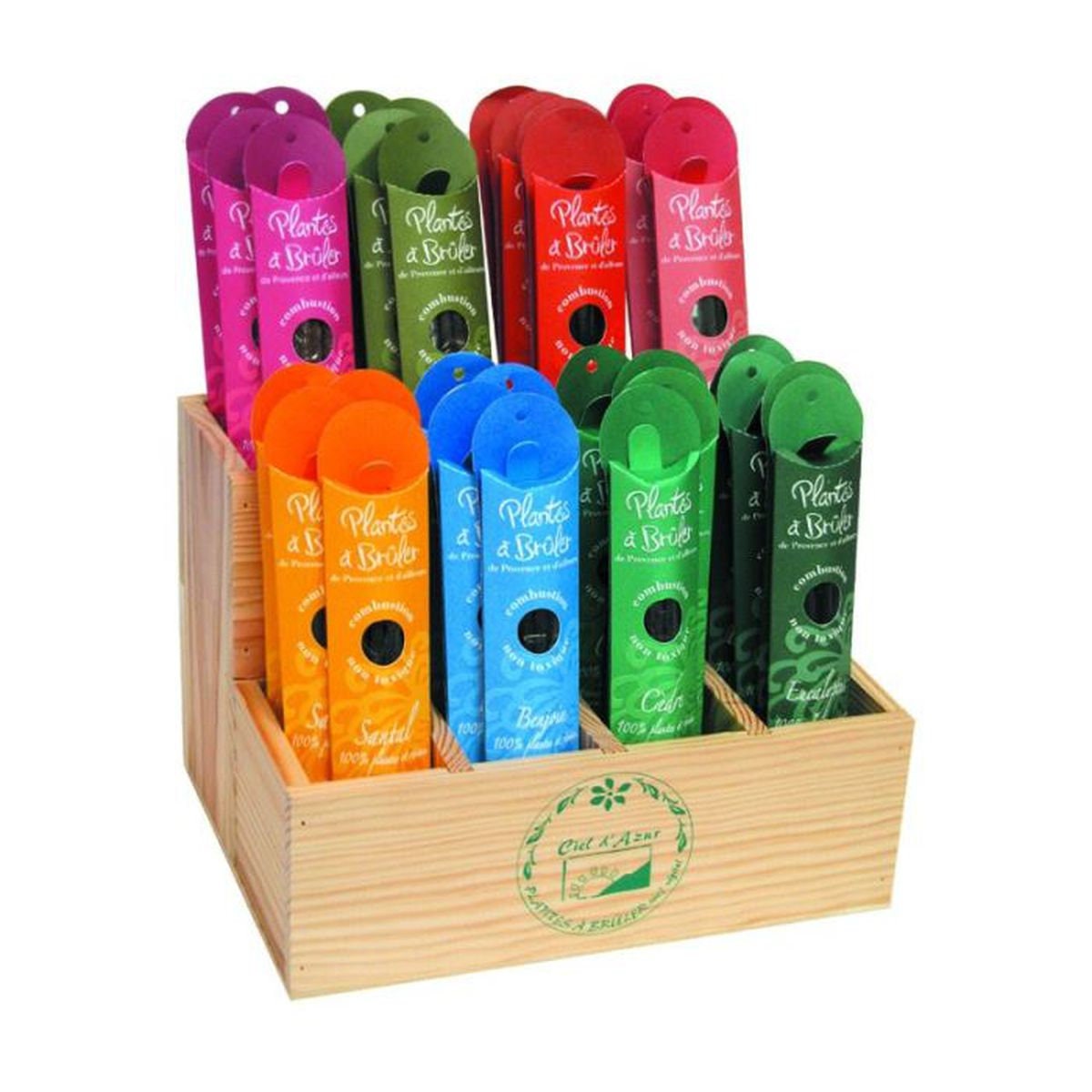 Lot de 10 Bâtons d'encens - Fabrication Artisanale Made in France Livraison Rapide