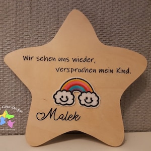 Erinnerung an Sternenkind | Schmetterling, Regenbogen