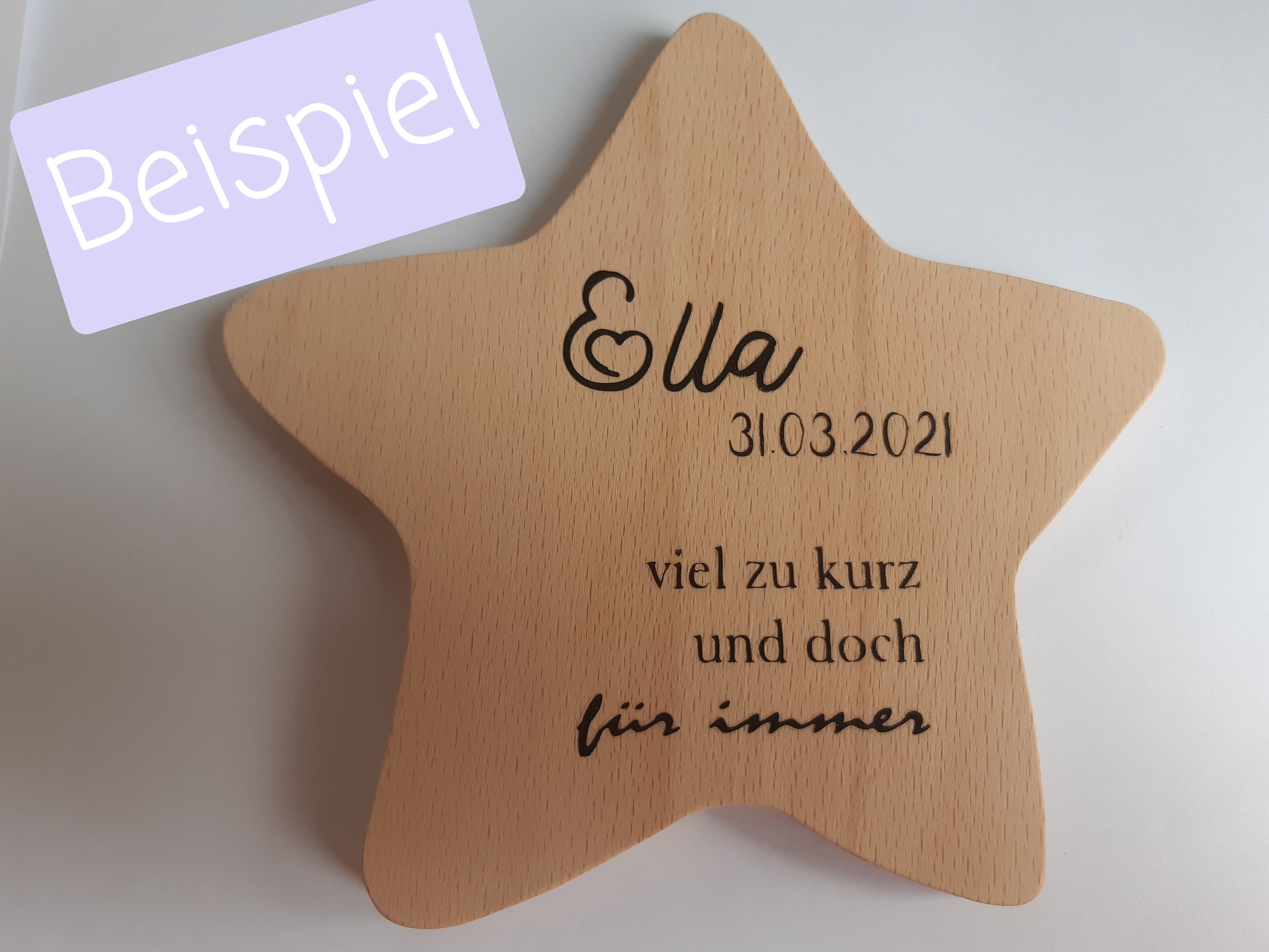 Sternenkind Erinnerung Stern Tod Trauer Spruch Geschenk Plot Etsy
