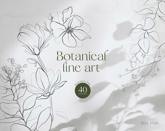Download Spring Line Art Etsy