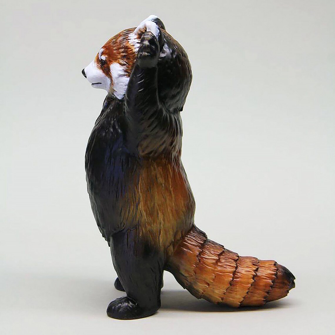 Red Panda Figurine Cute Red Panda Animal sculpture High Etsy
