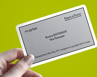 patrick bateman business card pdf