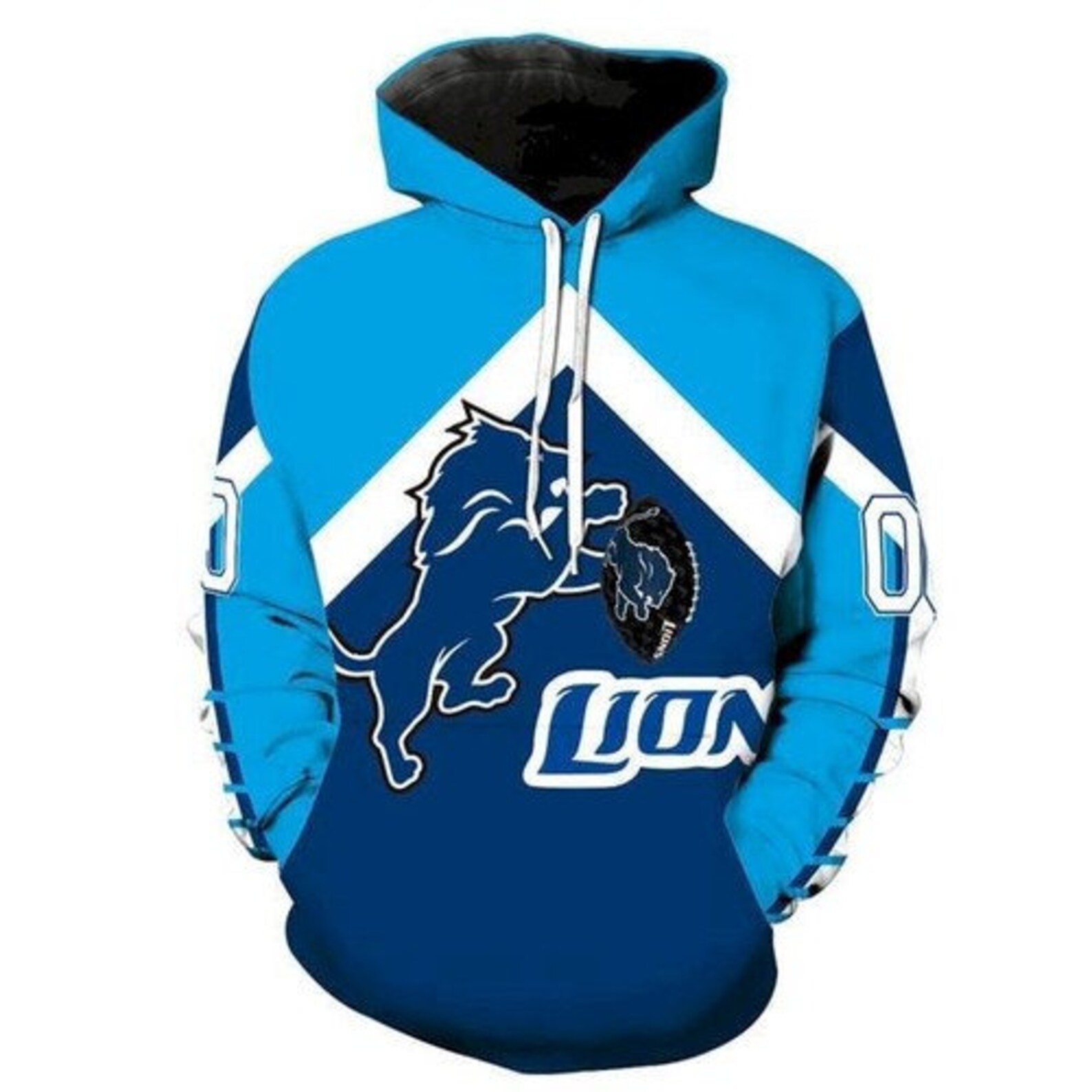 Shirts walmart Detroit Lions 3D Hoodie-Sweater Pullover | Etsy