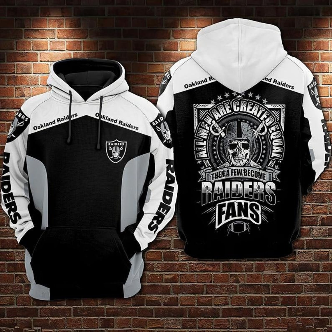 Hoodie Las Vegas Raiders Fleece Hoodie NFL Raiders Hoodie | Etsy