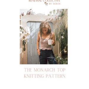 The Monarch Top (KNITTING PATTERN)