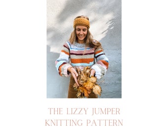 The Lizzy Jumper (KNITTING PATTERN)