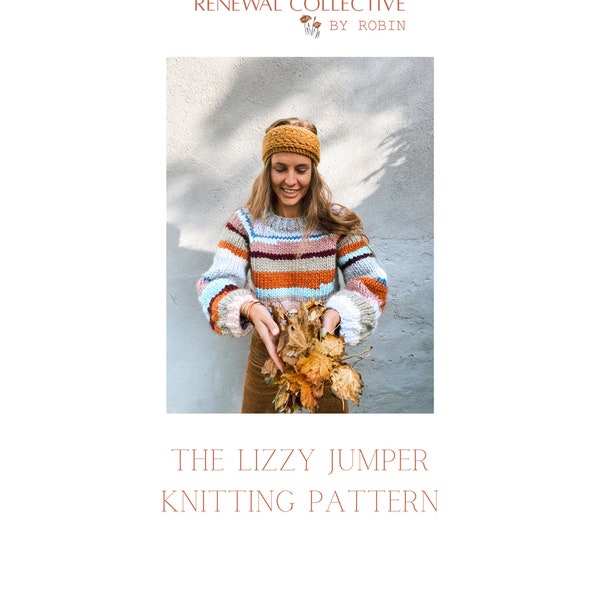 The Lizzy Jumper (KNITTING PATTERN)