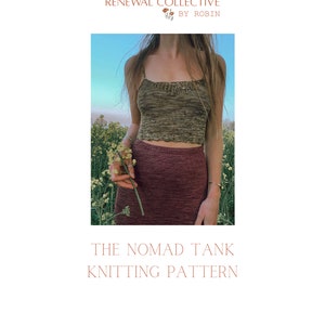 The Nomad Tank (KNITTING PATTERN)