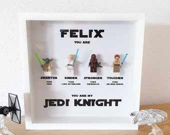 Personalizable Star Wars print, 25 x 25 cm