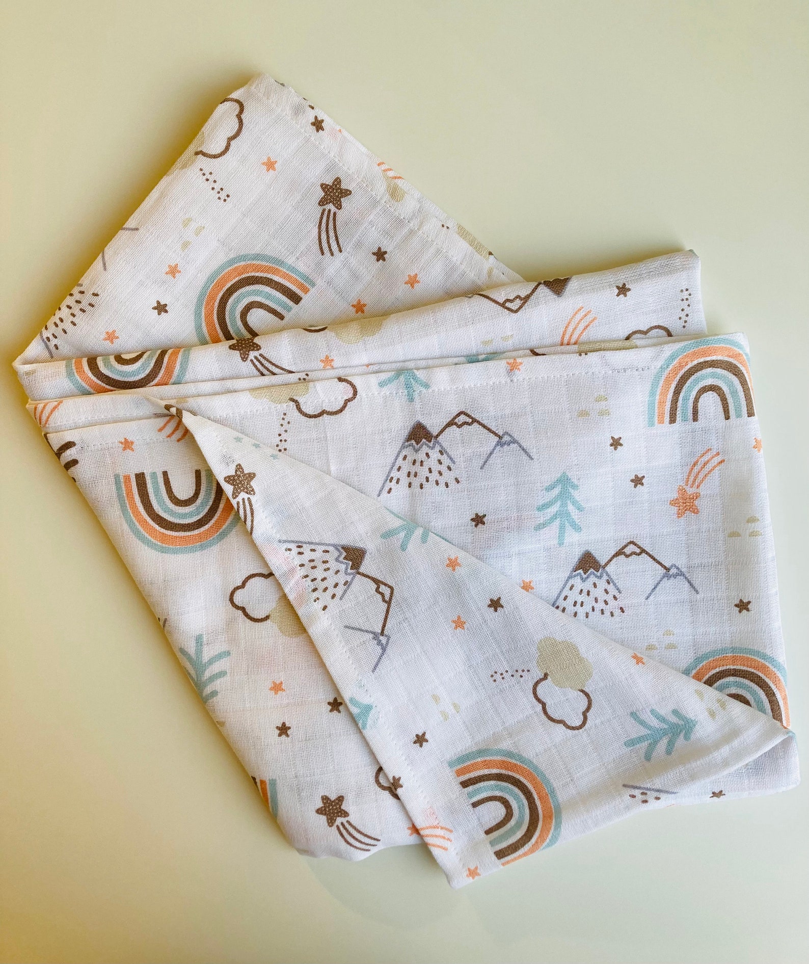 Muslin Swaddle Baby Swaddle Blanket Large Breathing Fabric Etsy