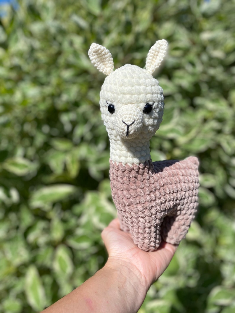 Crochet pattern llama amigurumi Crochet patterns toy image 9