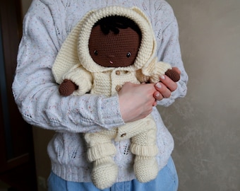 PATTERN Outfits knitted Romper and Booties. PATTERN clothes for crochet bear, bunny, doll. Clothes for toy tutorial. Amigurumi Teddy Pattern