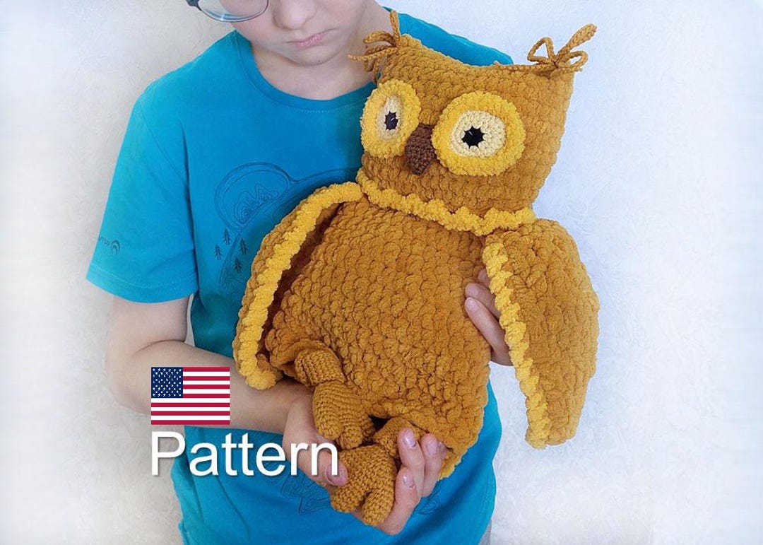 Crochet Comforter Owl Pattern PDF, Comforter Toy Amigurumi, Amigurumi ...