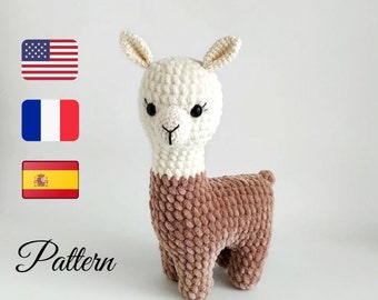 Crochet patterns llama toy. Crochet patterns toy