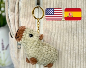 Crochet pattern capybara /  amigurumi capybara / crochet pattern plush toy / stuff toys tutorial capybara/  Pattern amigurumi plush