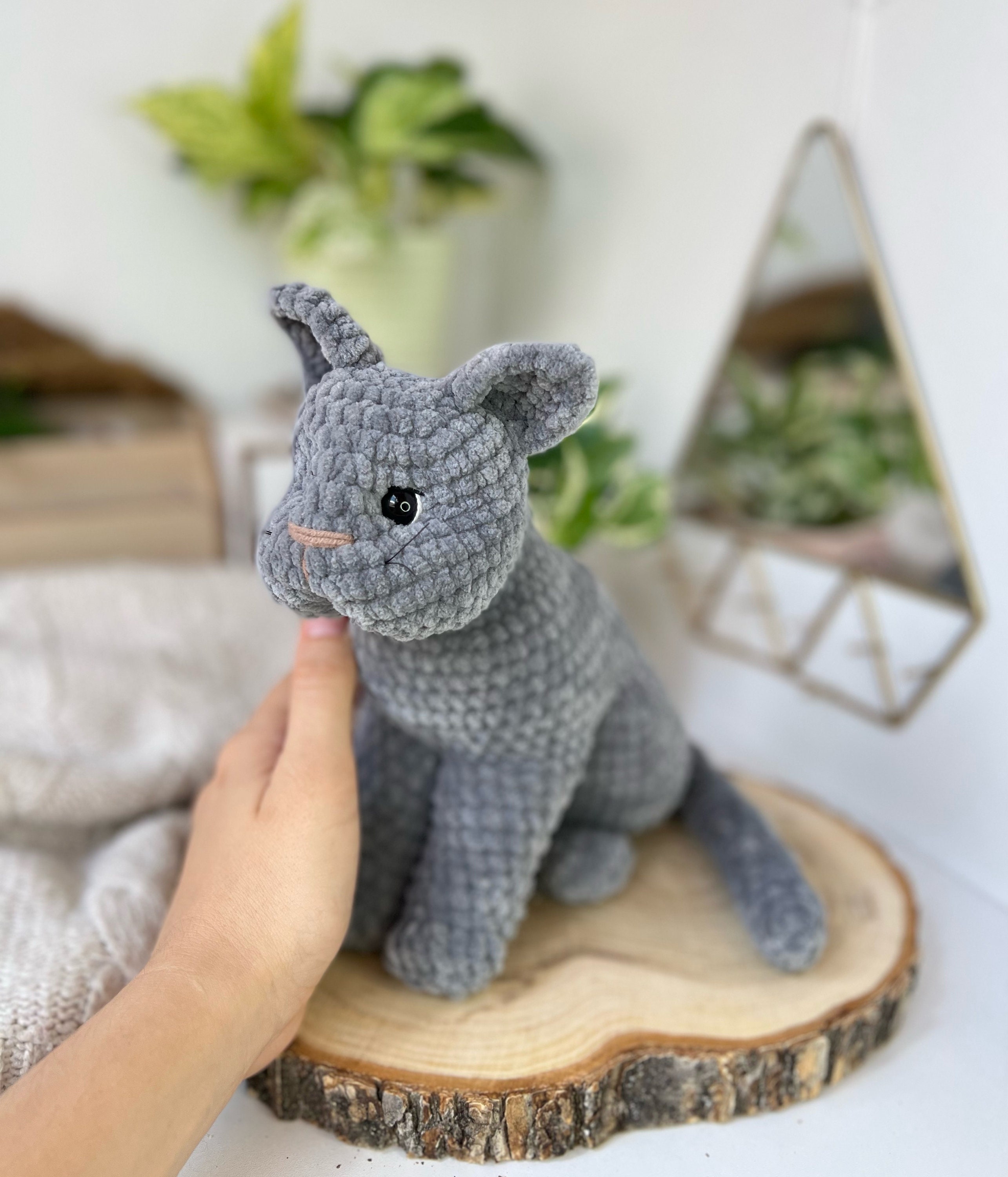 KUMA様 猫 おもちゃ サイズup 受付 1名様 あみぐるみ
