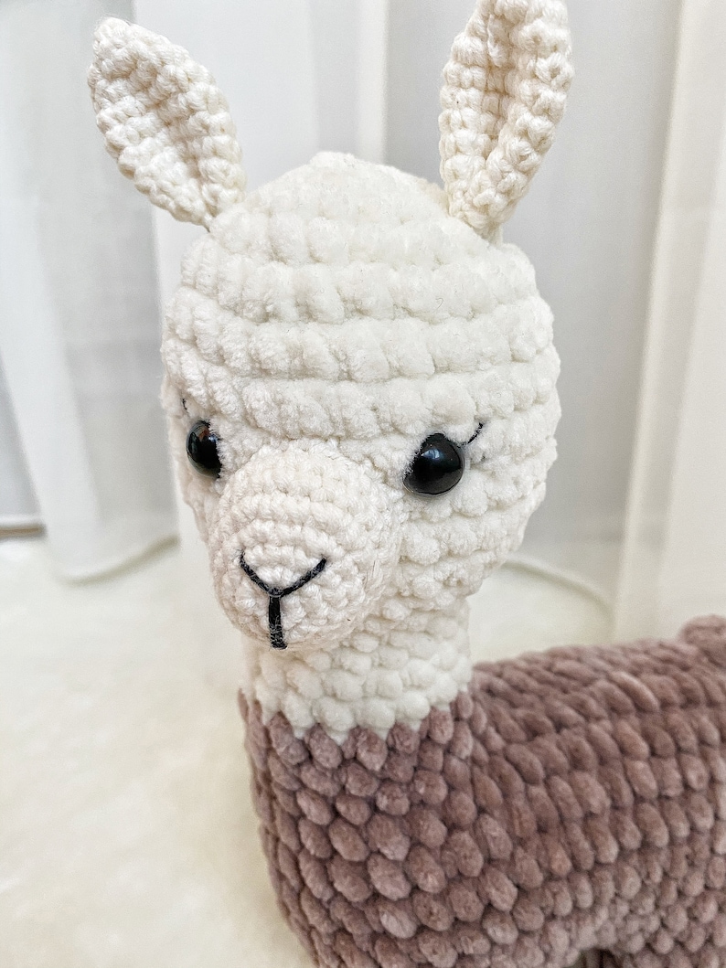 Crochet pattern llama amigurumi Crochet patterns toy image 7