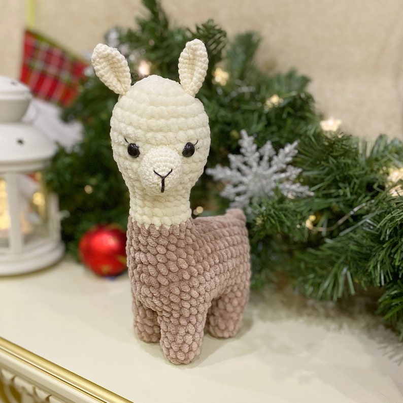 Crochet pattern llama amigurumi Crochet patterns toy image 8