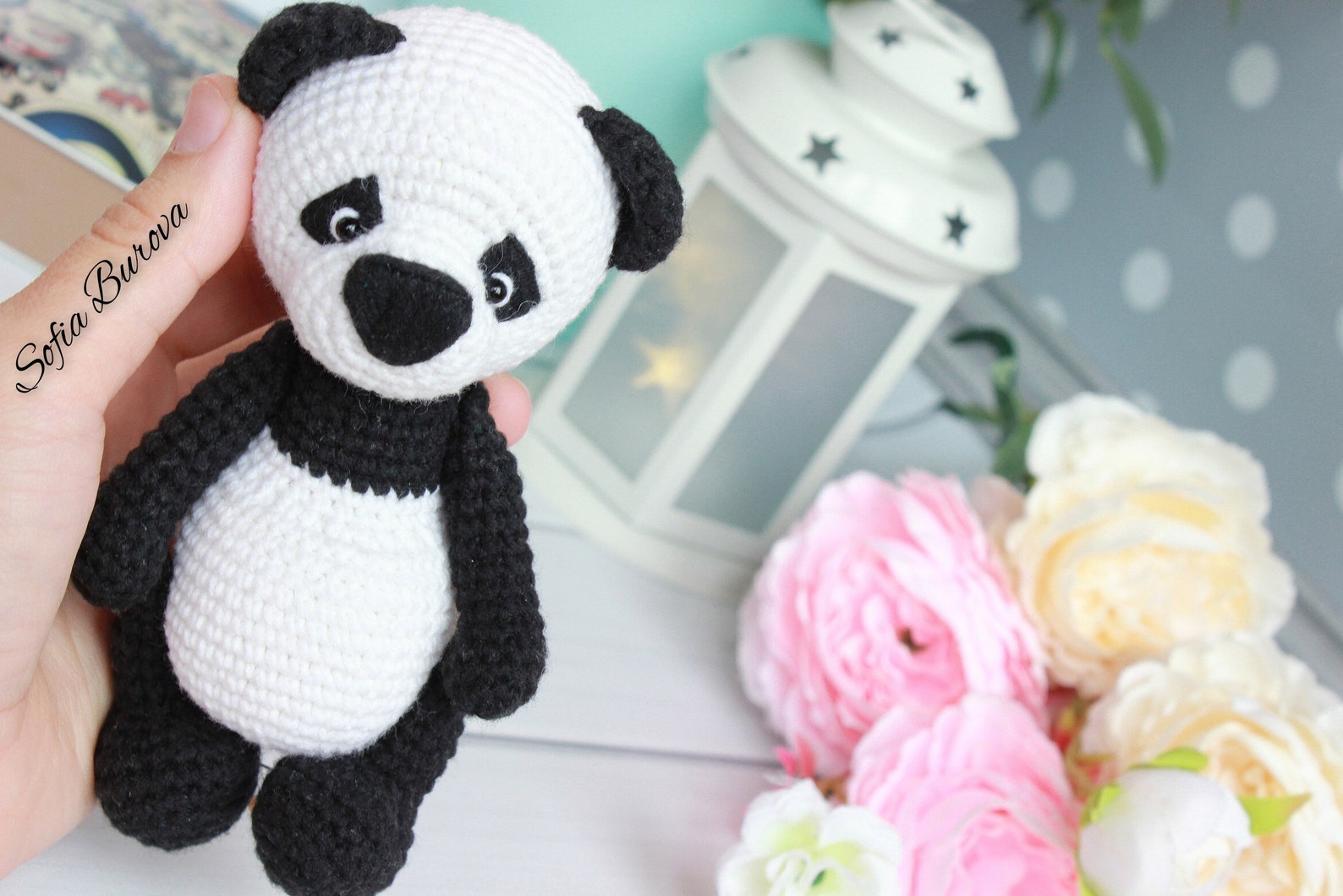 PANDA CROCHET PATTERN. Panda Bear Crochet Pattern. Tutorial - Etsy