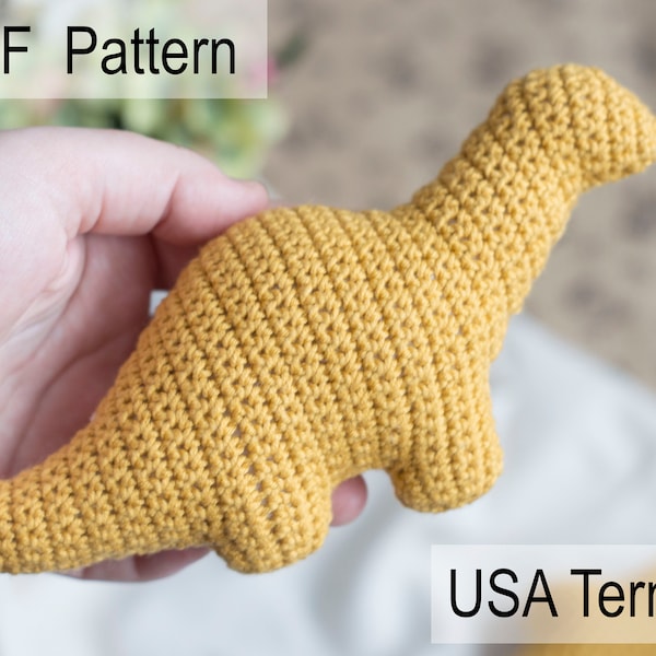 PDF Pattern, Dino Nugget,  Crochet dinosaur pattern, Cnicken Plush, Crochet Nugget, Crochet animals, Easy crochet , Cute toys patterns