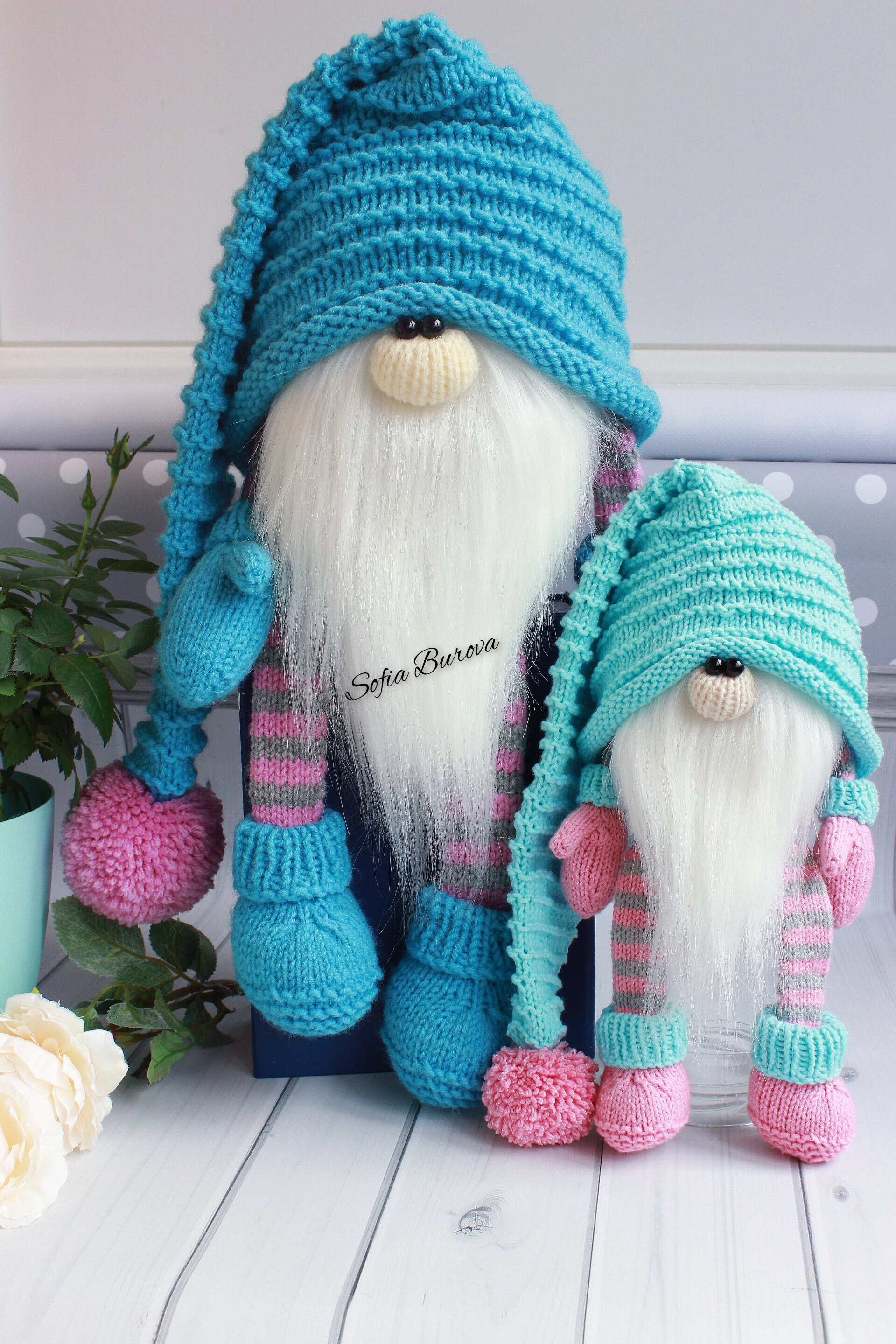 PDF GNOME Pattern. Knitting Gnome Pattern. Amigurumi Pattern. Etsy