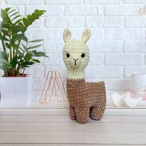 Crochet pattern llama amigurumi Crochet patterns toy image 2