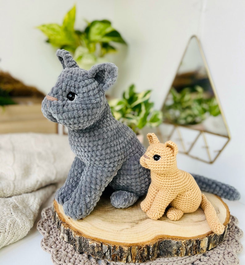 Crochet Pattern Cat / Crochet Pattern Plush Toy Cat / Etsy