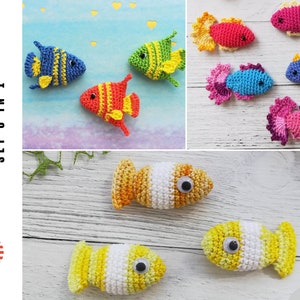 Fisch Häkelanleitung, Spielzeug Häkelanleitungen