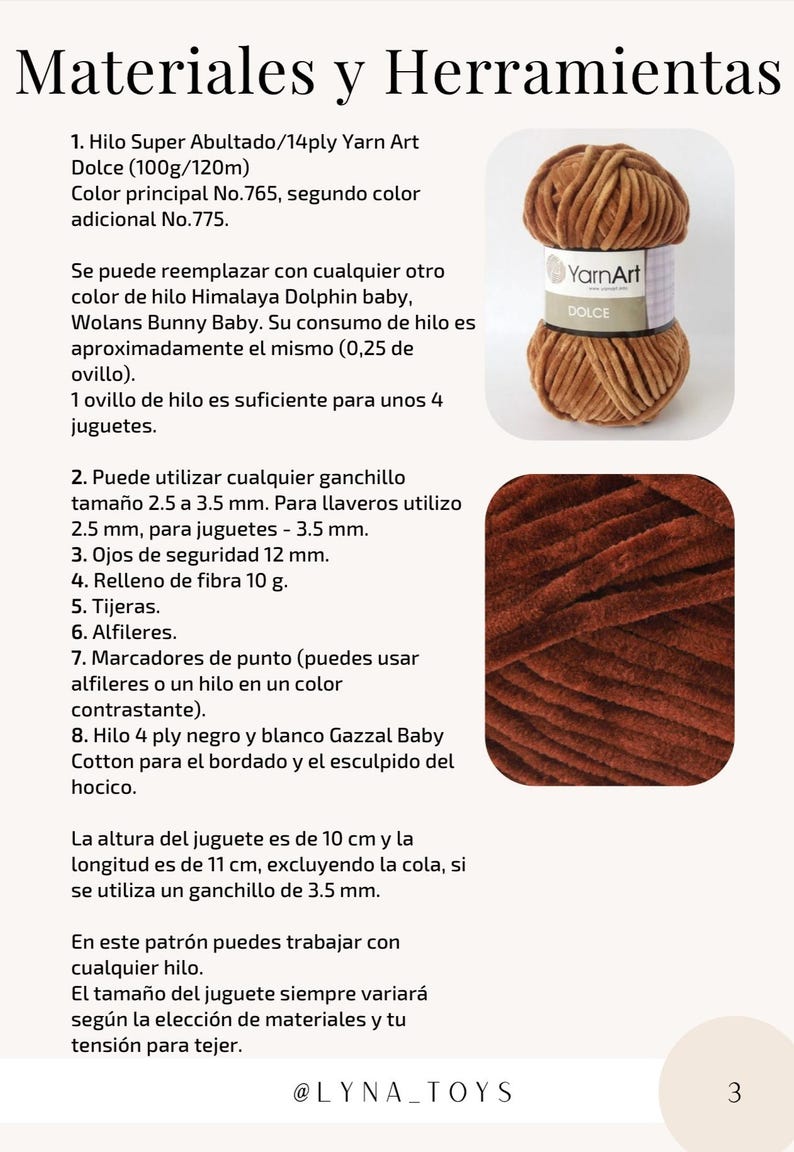 Crochet Pattern Beaver / Amigurumi Stuff Toys Tutorial / Pattern ...
